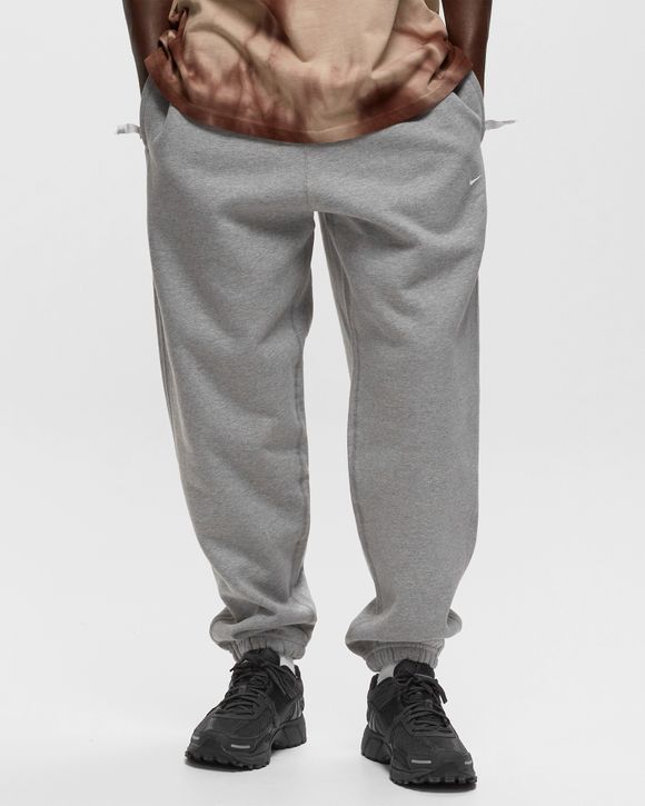 Nike Solo Swoosh Fleece Pants Grey