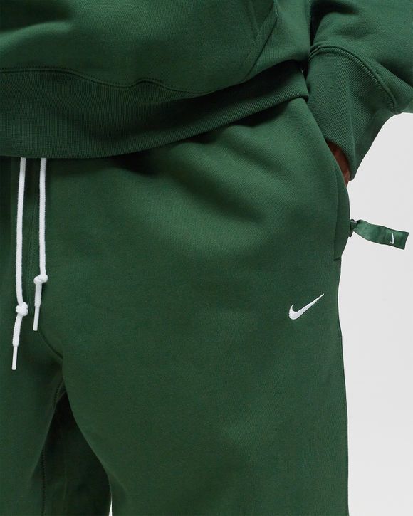 Nike Club fleece sweatpants in deep green