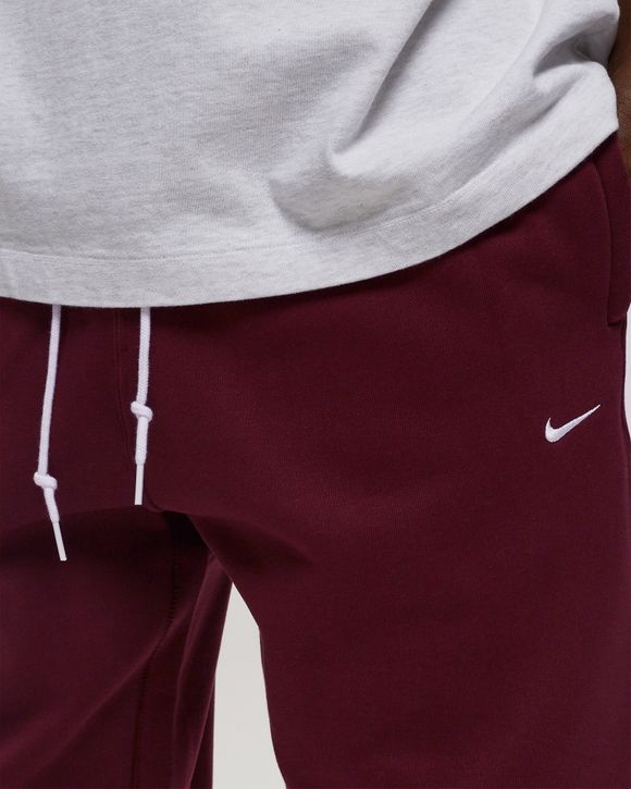 Pants Nike Solo Swoosh Fleece Pant 'Night Maroon' (DX1364-681)