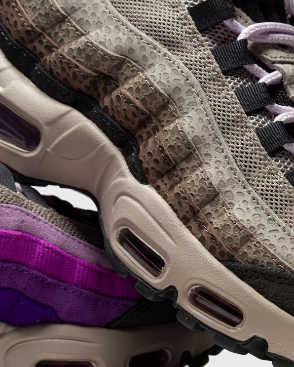 Nike WMNS NIKE AIR MAX 95 Grey - ANTHRACITE/VIOTECH-IRONSTONE-MOON FOSSIL