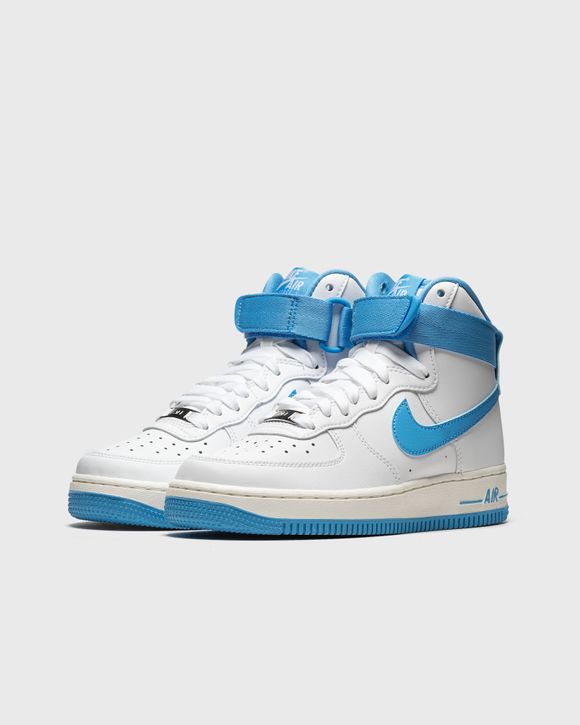 Nike WMNS AIR FORCE 1 HIGH OG QS White - WHITE/UNIVERSITY BLUE-SAIL