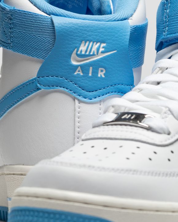 Nike WMNS AIR FORCE 1 HIGH OG QS White - WHITE/UNIVERSITY BLUE-SAIL