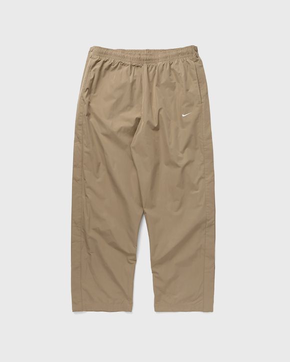 Nike AUTHENTICS TEAR-AWAY PANTS Brown - KHAKI/WHITE