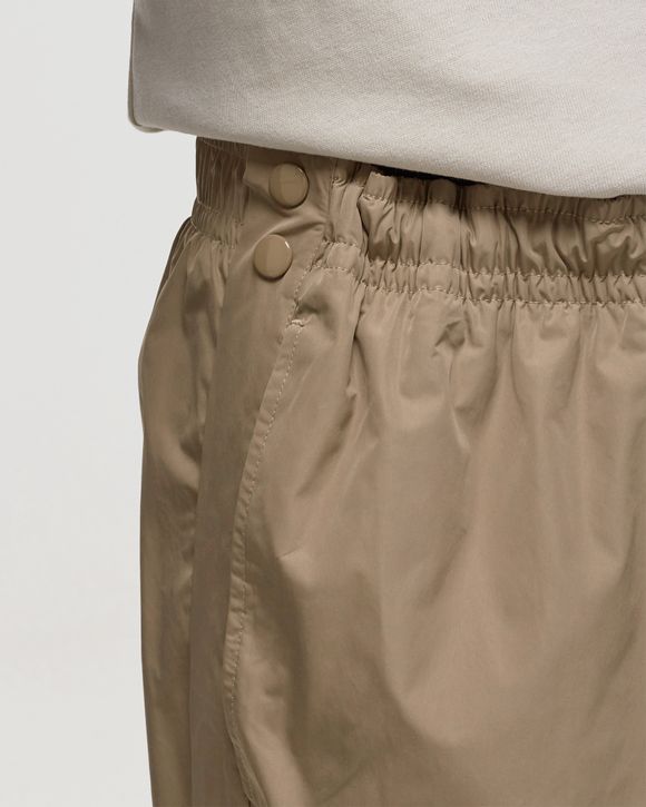 Beige Nike Authentics Tear-Away Pants