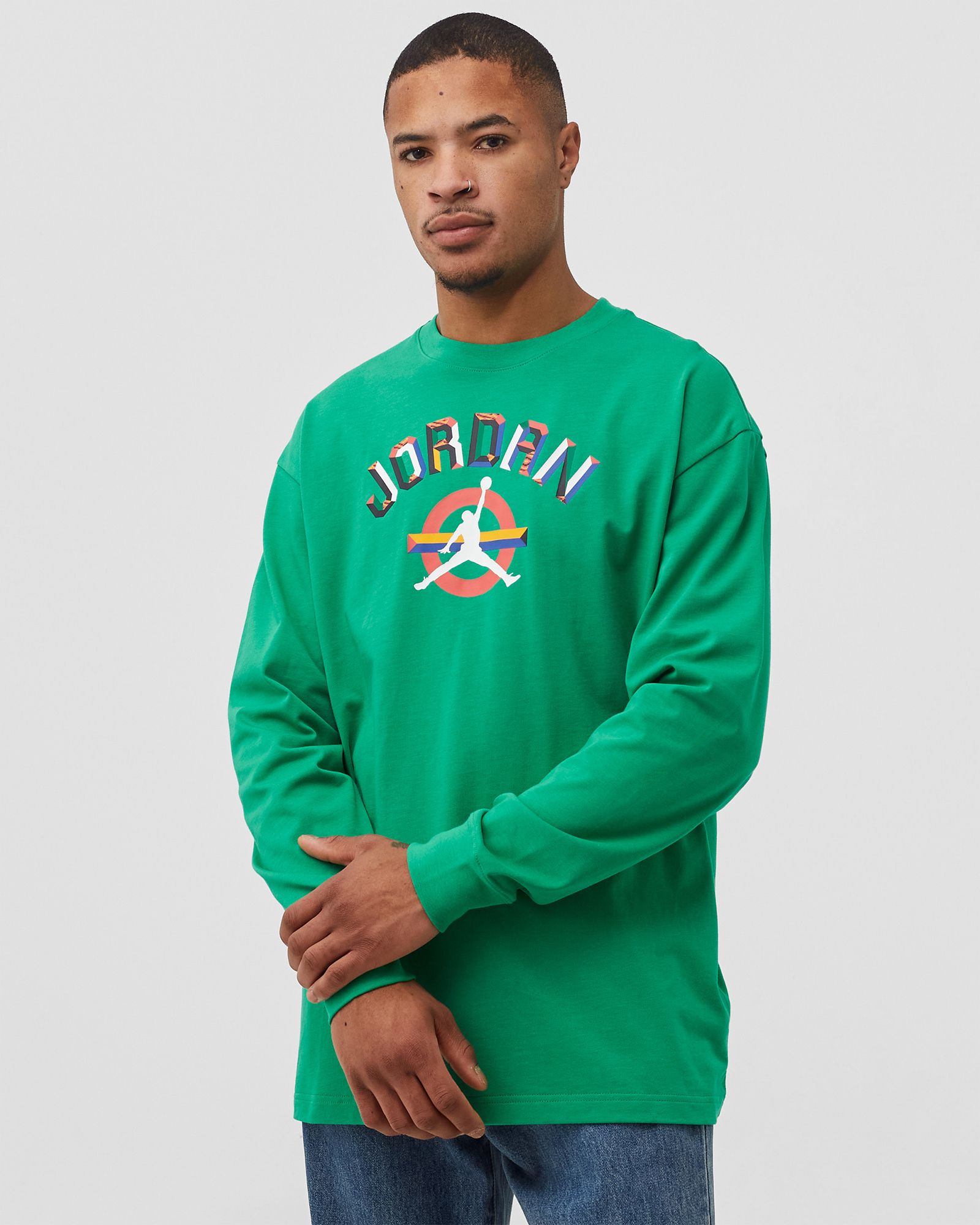 M J HL BBH LONGSLEEVE CREW