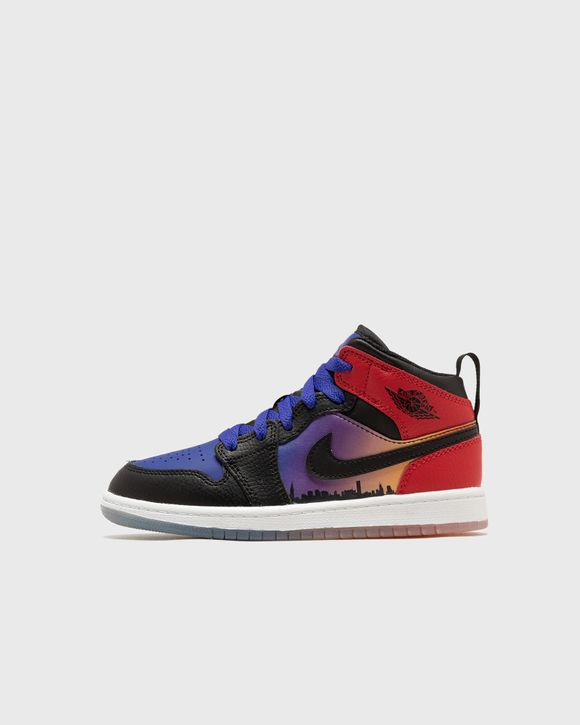 Jordan 1 hotsell blue red purple