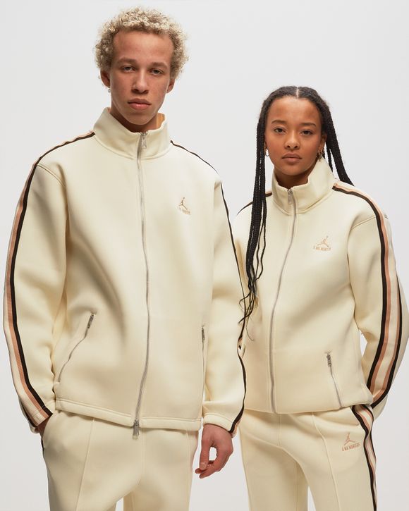 A Ma Maniére x JORDAN TRACK JACKET - COCONUT MILK