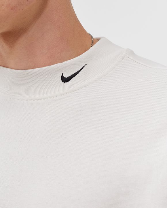 Nike Long-Sleeve Mock Neck Shirt Grey