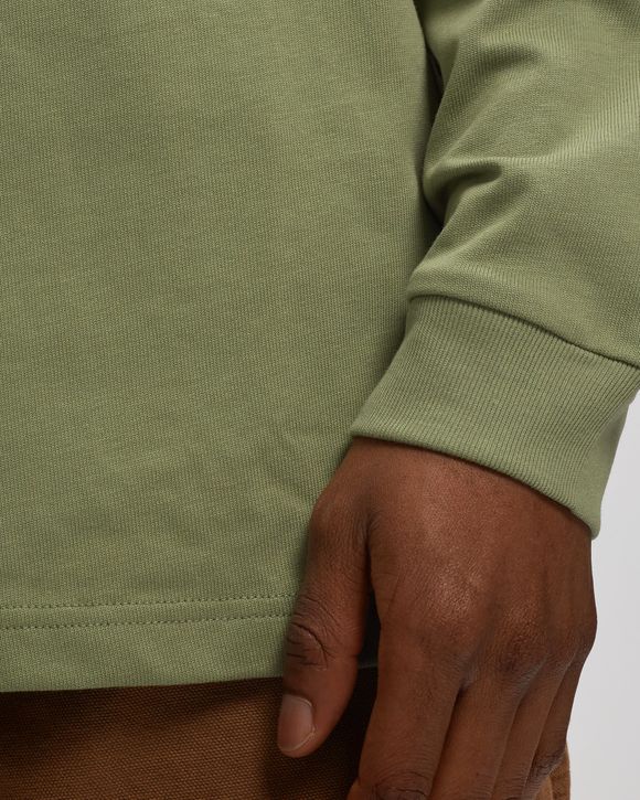 Nike Life Long-Sleeve Mock Neck Shirt Green