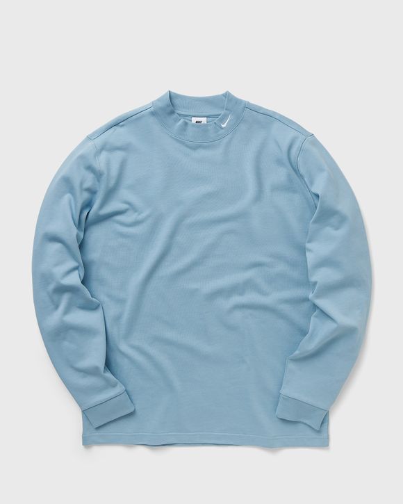 Long-Sleeve Mock Neck Shirt