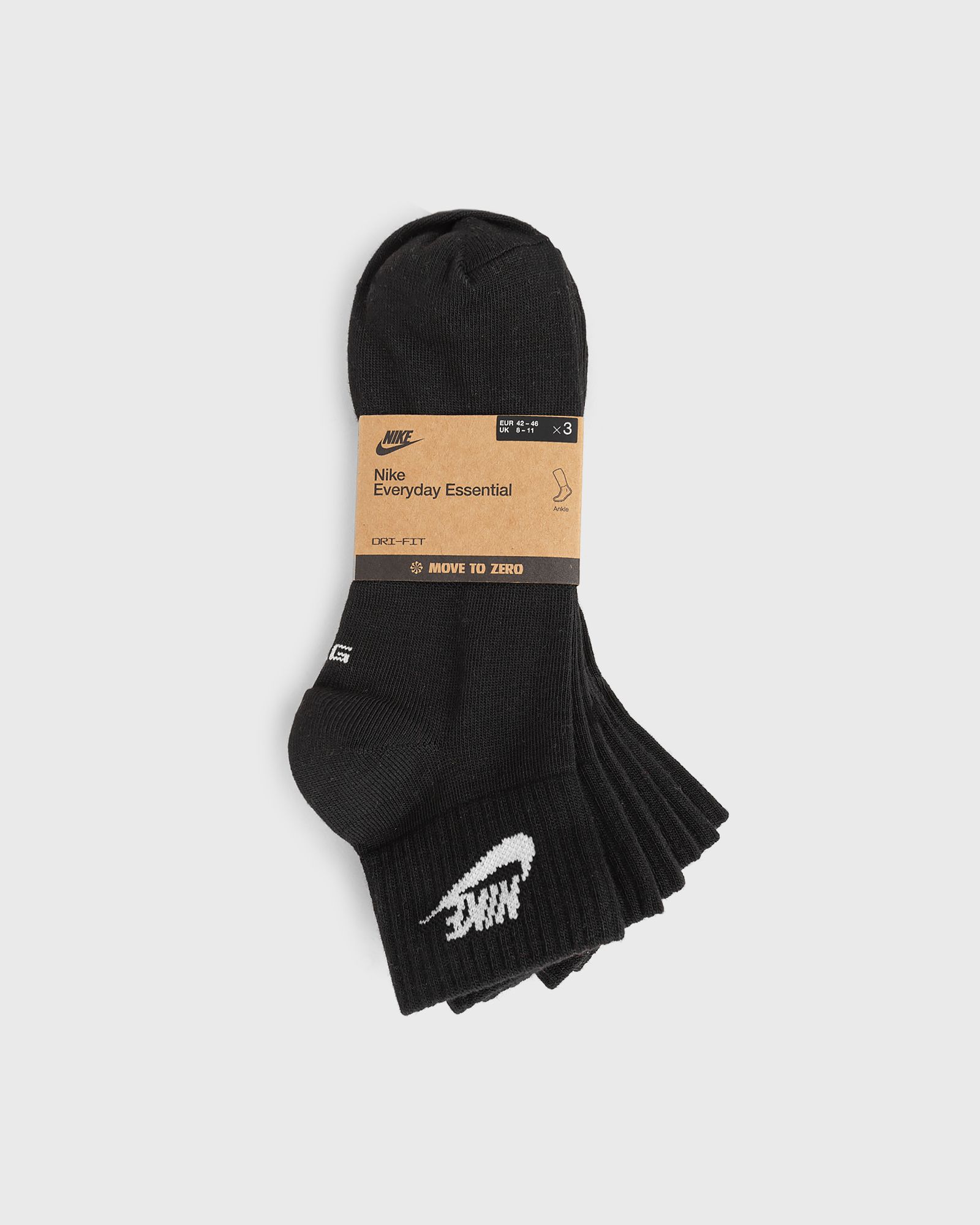 EVERYDAY ESSENTIAL ANKLE SOCKS 3 PACK