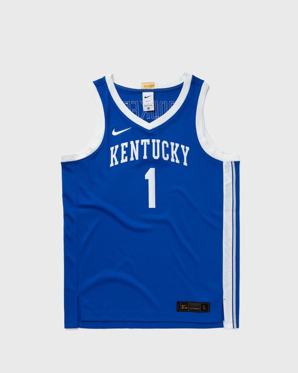 Nike NCAA Jersey Kentucky Wildcats Limited Nike Dri-FIT Devin Booker #1  Blue - GAME ROYAL/WHITE