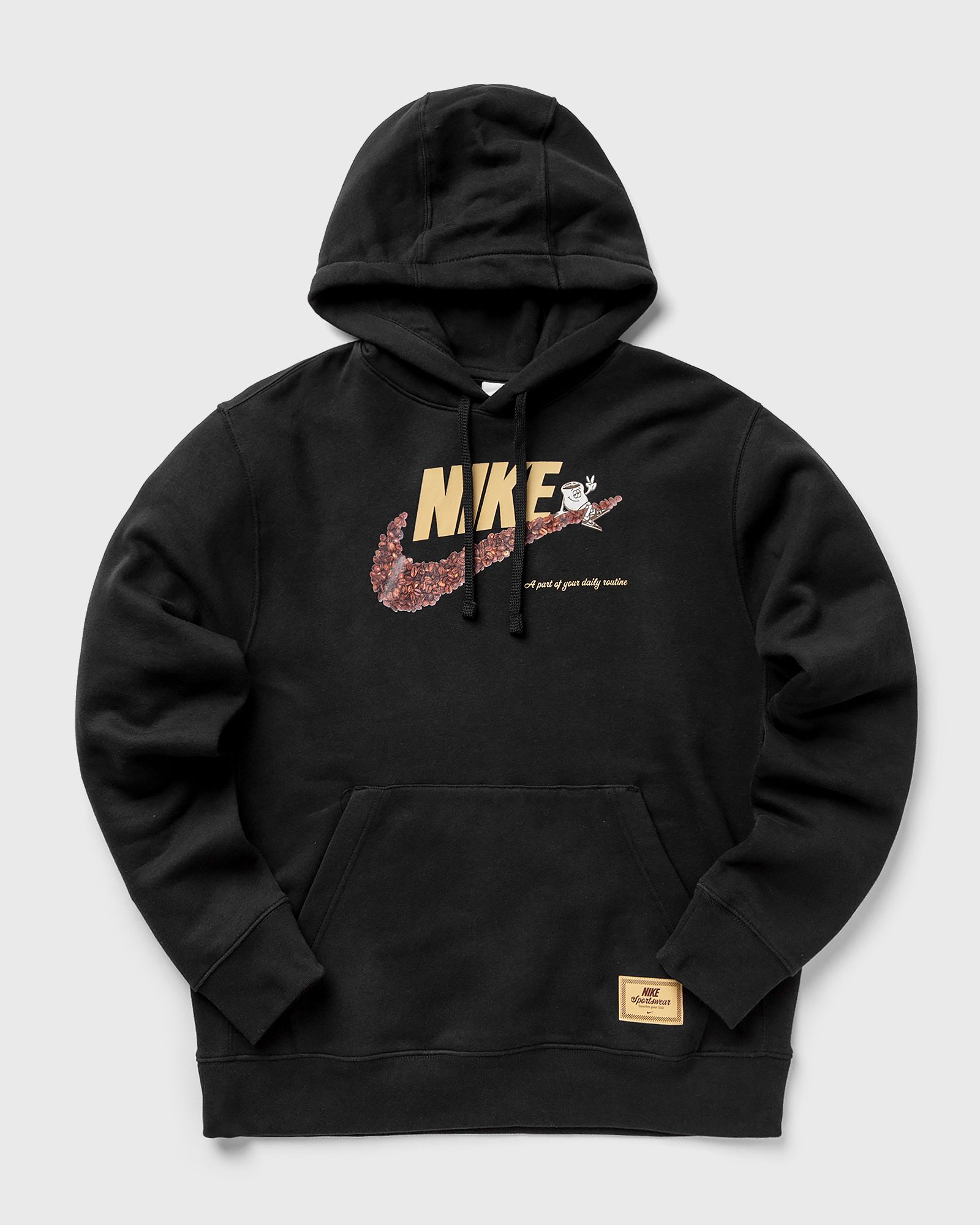 Brushed-Back Pullover Hoodie