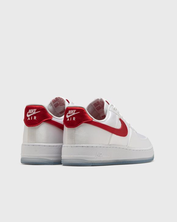 Nike Air Force 1 Low Satin White/Red DX6541-100