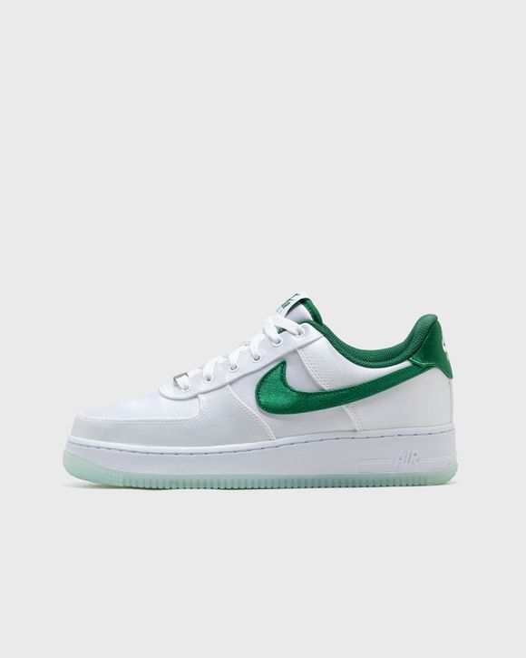 Nike W AIR FORCE 1 '07 ESS SNKR Green/White - WHITE/SPORT GREEN-SPORT  GREEN-ICE