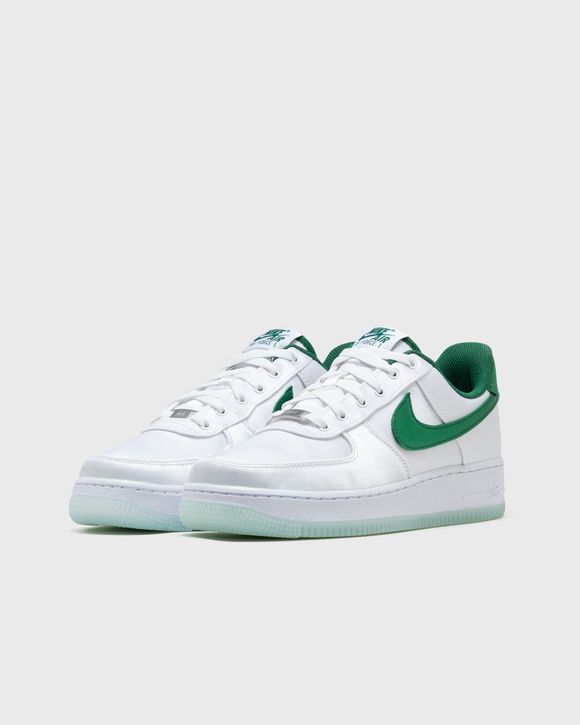 Nike W AIR FORCE 1 '07 ESS SNKR Green/White - WHITE/SPORT GREEN-SPORT  GREEN-ICE