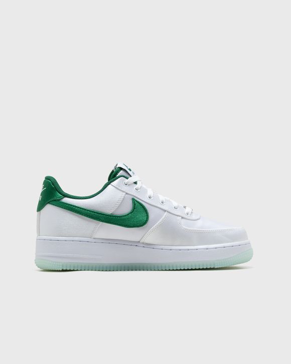 Nike W AIR FORCE 1 '07 ESS SNKR Green/White - WHITE/SPORT GREEN-SPORT  GREEN-ICE