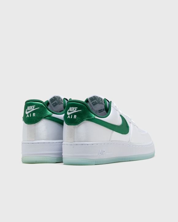 Nike Air Force 1 Low Satin White Green, Where To Buy, DX6541-101