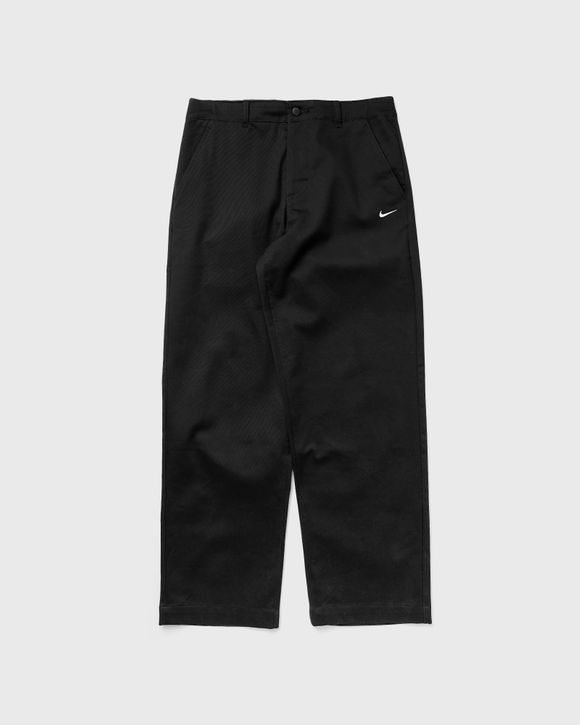 Unlined Cotton Chino Pants - BLACK/WHITE Unlined Cotton Chino Pants - BLACK/WHITE
