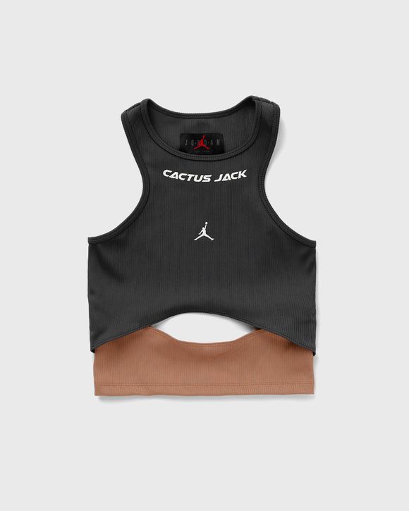 Jordan x TRAVIS SCOTT TANK TOP Black/Brown - DKSKGY/SAIL