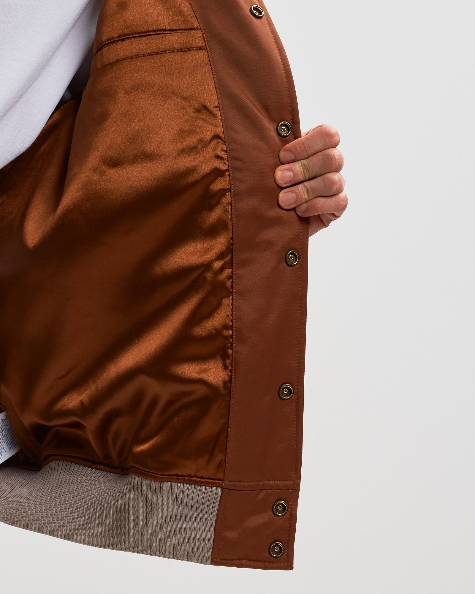 Jordan x Honor The Gift Westbrook Varsity Jacket Grey | BSTN