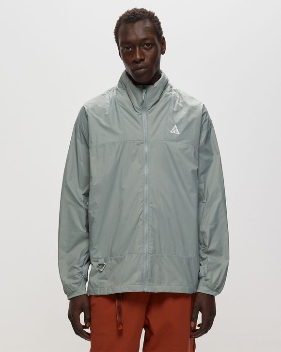 Nike ACG SIERRA LIGHT JACKET Grey - MICA GREEN/LIGHT SILVER/SUMMIT WHITE