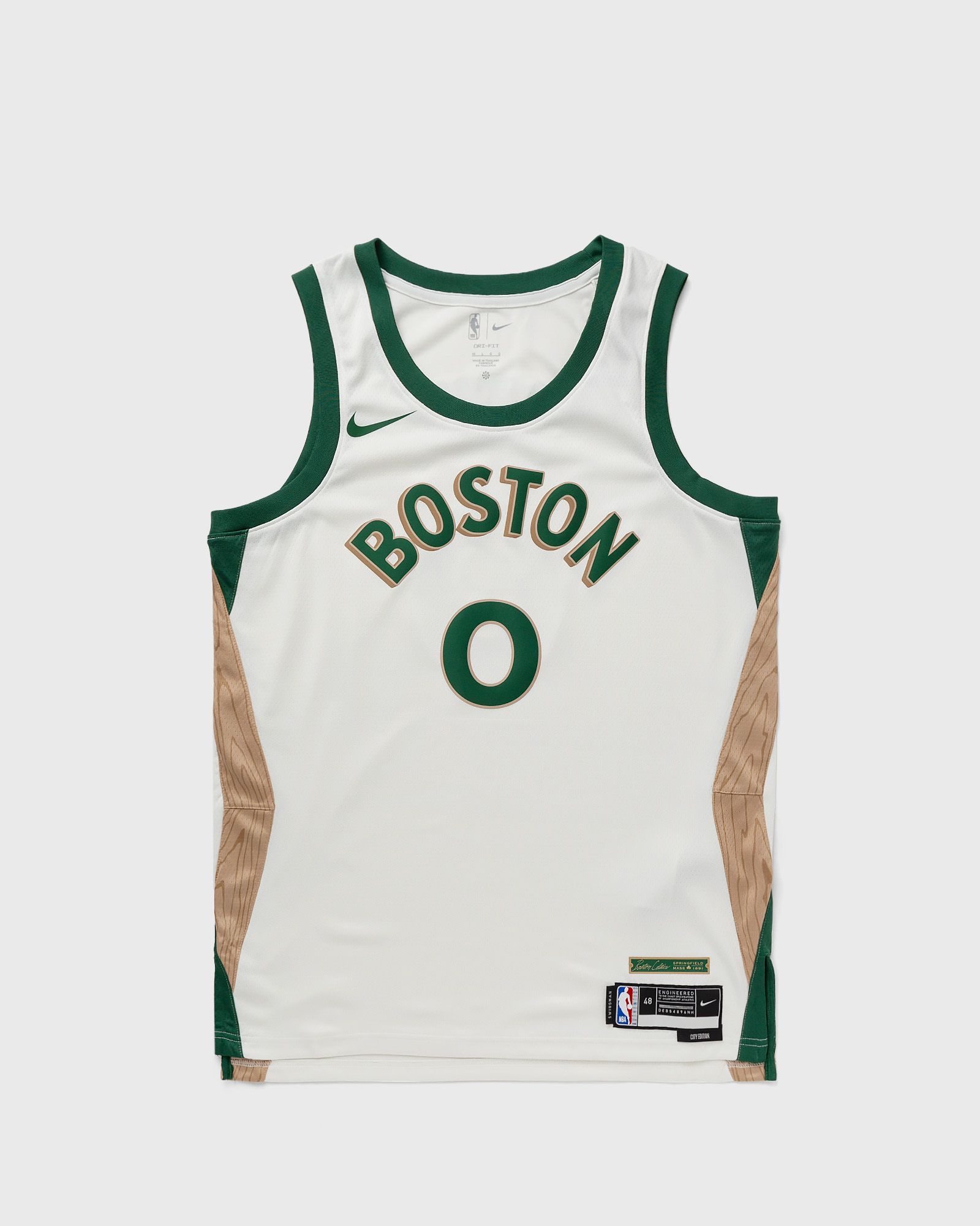 Nike - nba swingman jersey boston celtics city edition 2023/24 jayson tatum #0 men jerseys white in größe:xl