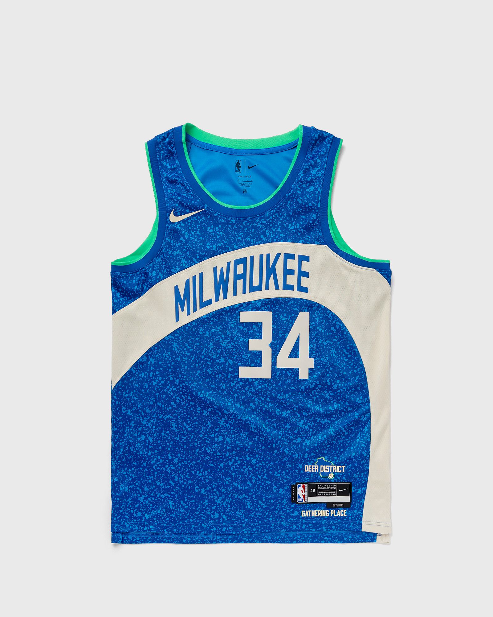 Milwaukee Bucks Nike City Edition Swingman Jersey 23
