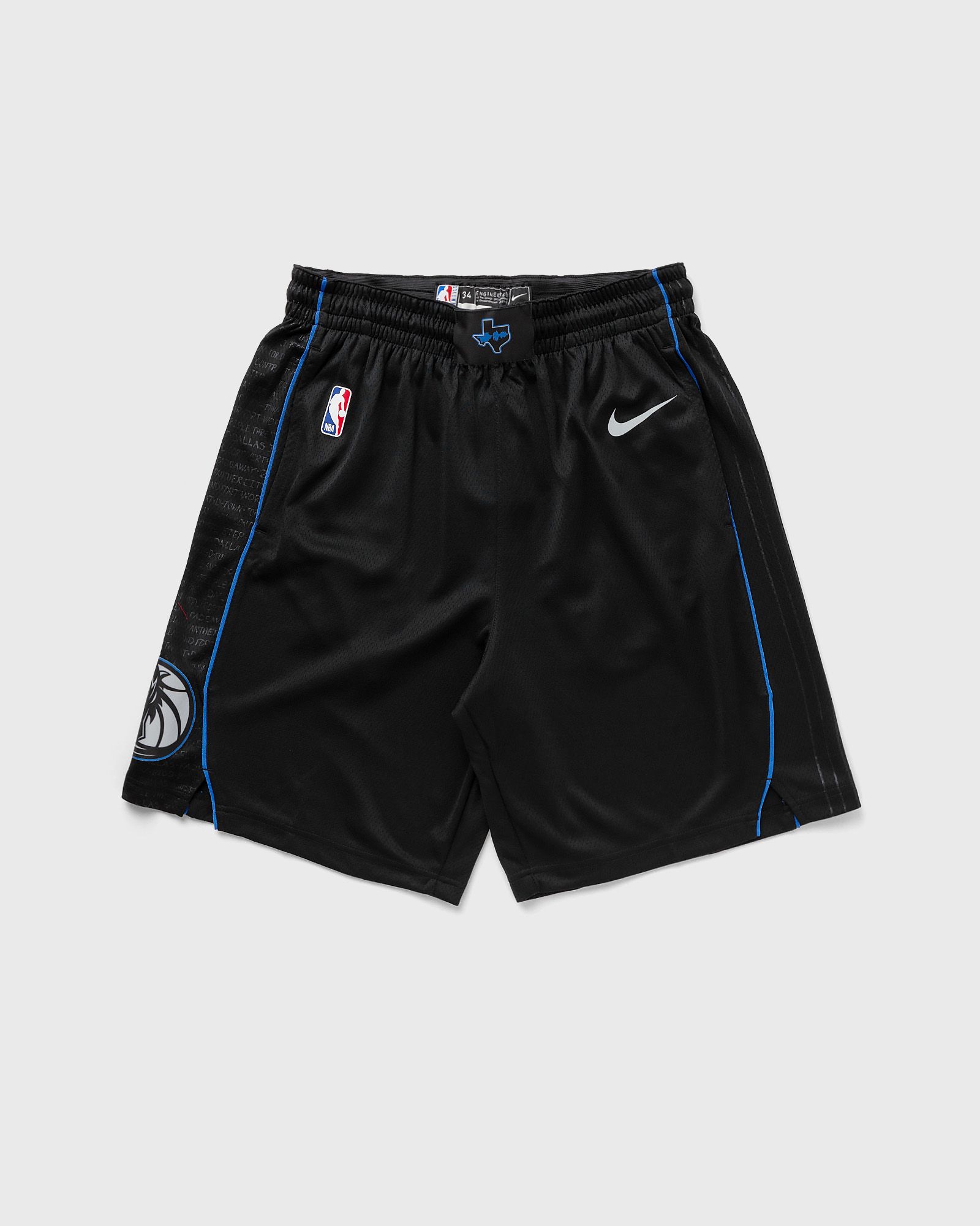 Nike - dallas mavericks  city edition swingman shorts 23 men sport & team shorts black in größe:xl