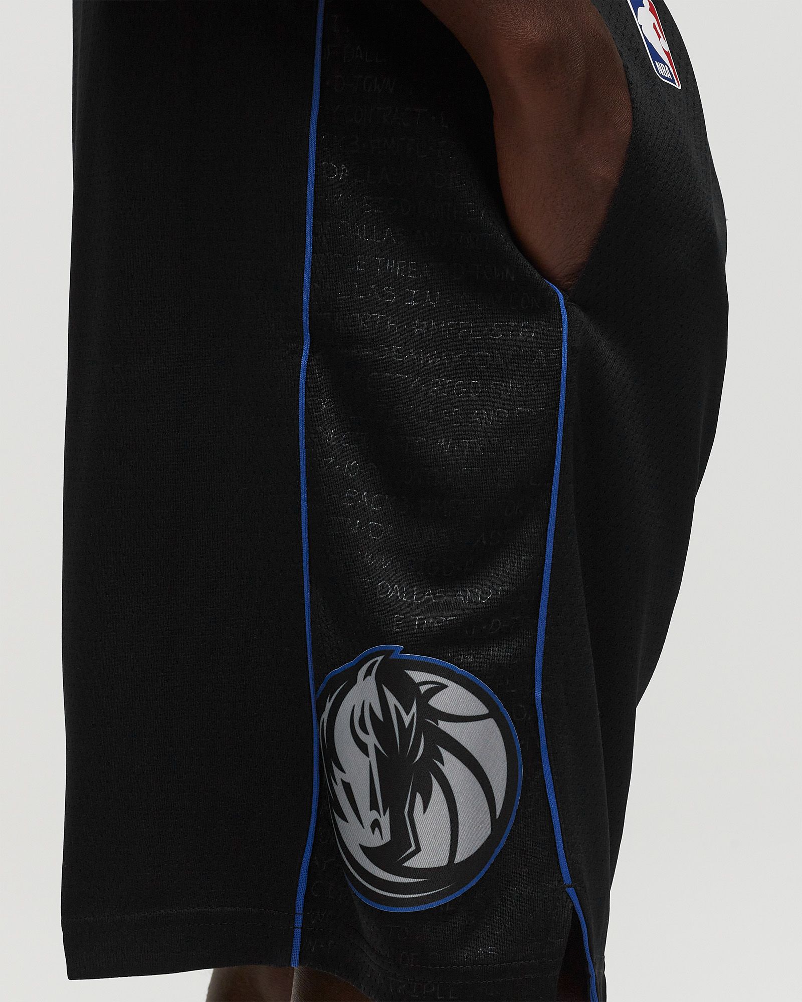 Dallas Mavericks Nike City Edition Swingman Shorts 23