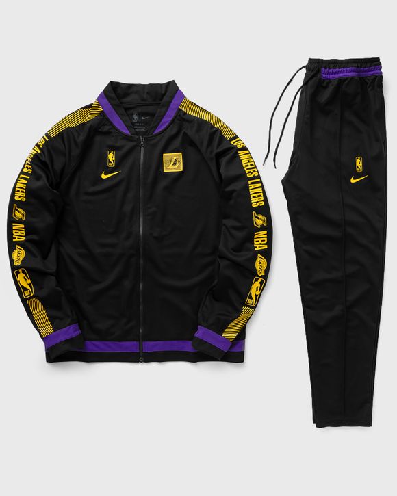 Nike Los Angeles Lakers Tracksuit START5 Black/Yellow - BLACK/FIELD PURPLE