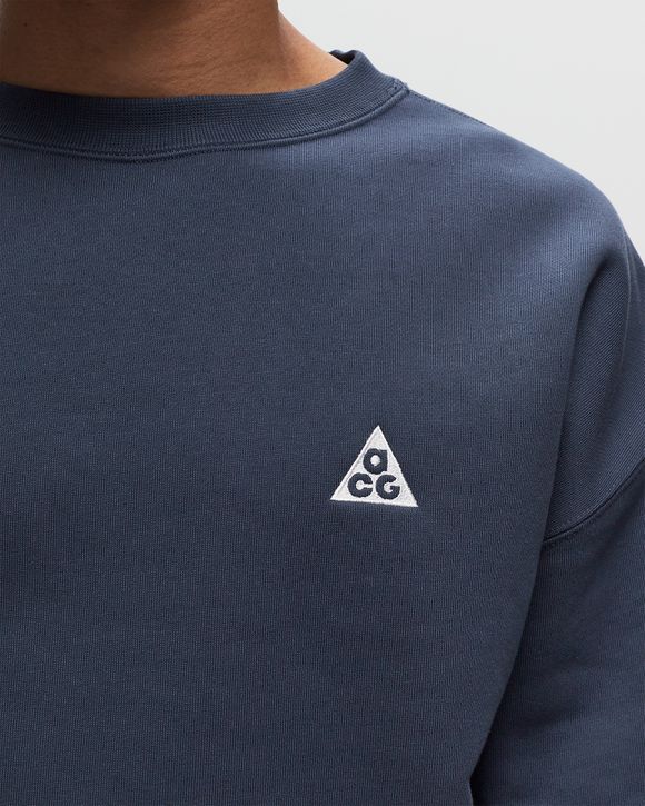 NIKE ACG Therma-fit トレーナー Nike ACG Therma-Fit Fleece Crew Sweatshirt Thunder Blue