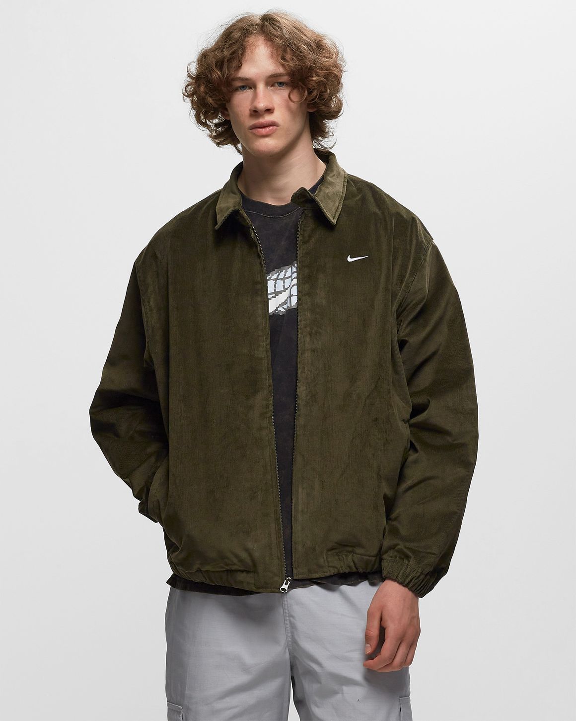 Nike LIFE HARRINGTON JACKET CORD Green BSTN Store