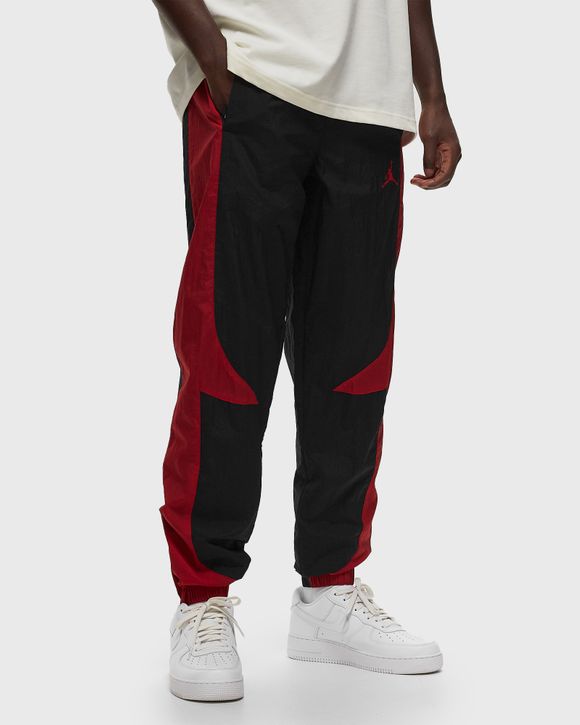 Plus Red Diamante Cross Straight Leg Track Pants