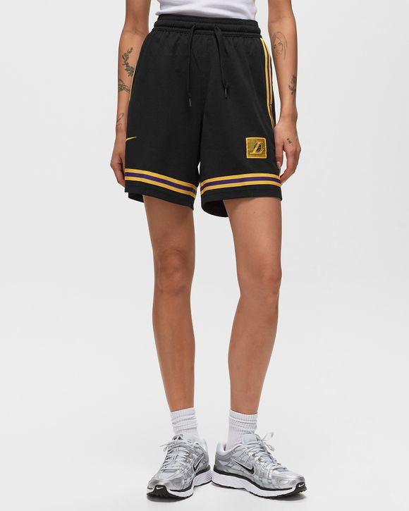 Nike Basketball NBA LA Lakers Practice shorts in purple