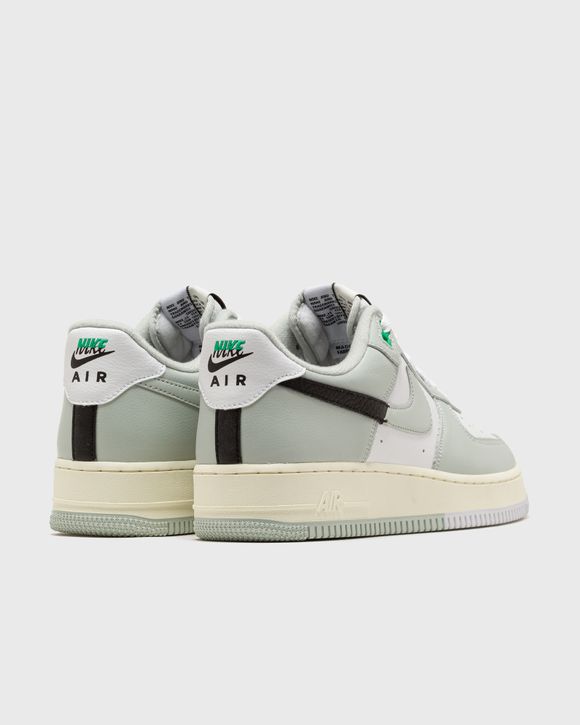 Nike AIR FORCE 1 '07 LV8 'Split' Green/Grey - LIGHT SILVER/BLACK-LIGHT  SILVER-WHI