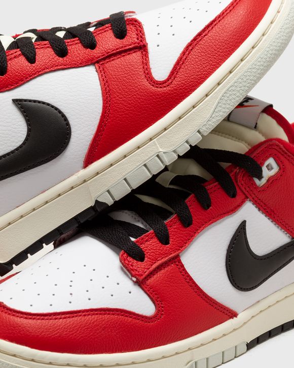 Nike NIKE DUNK LOW RETRO PRM 'Chicago Split' Red/White | BSTN Store