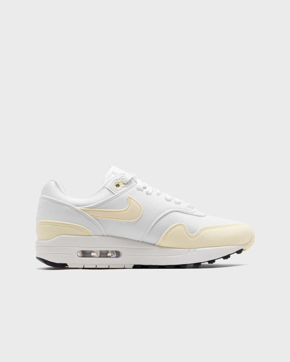 Nike air max 1 white gold hotsell