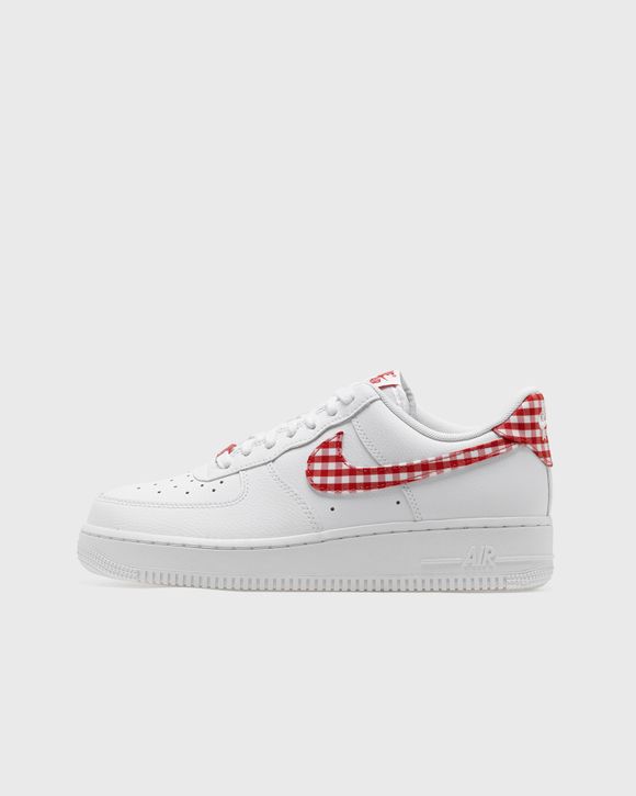 Nike WMNS AIR FORCE 1 '07 ESS TREND Red/White - WHITE/MYSTIC RED