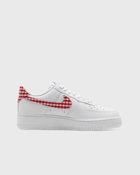 Nike WMNS AIR FORCE 1 '07 ESS TREND Red/White - WHITE/MYSTIC RED