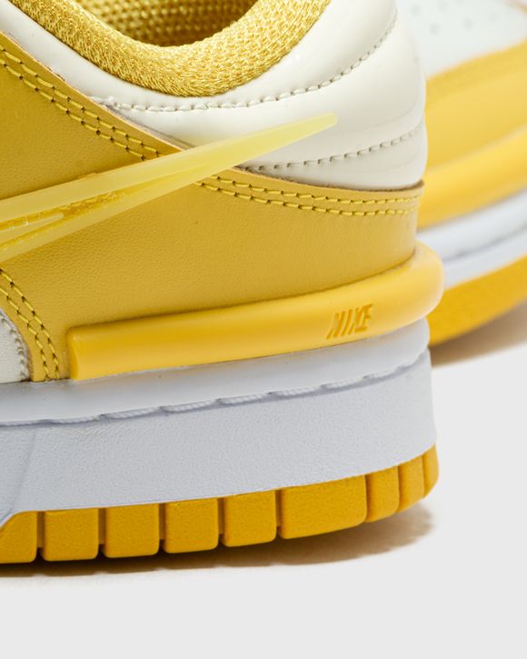 Nike W NIKE DUNK LOW TWIST 'Vivid Sulfur' White/Yellow | BSTN Store