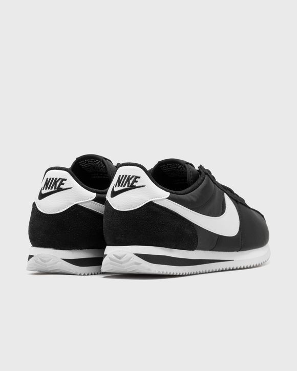 Black and white cortez 2024 nikes