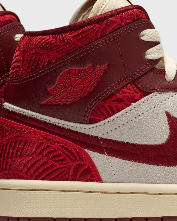 Jordan WMNS Air Jordan 1 Mid SE 'Tiki Leaf' Red | BSTN Store