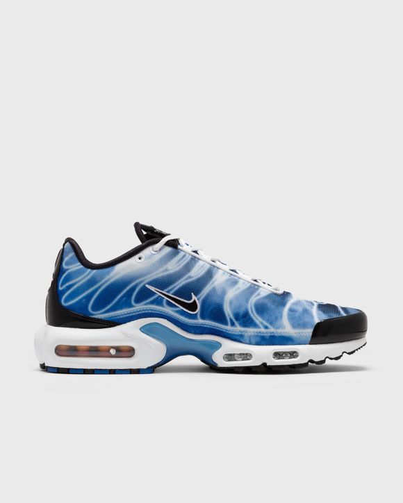 White and baby shop blue nike tns