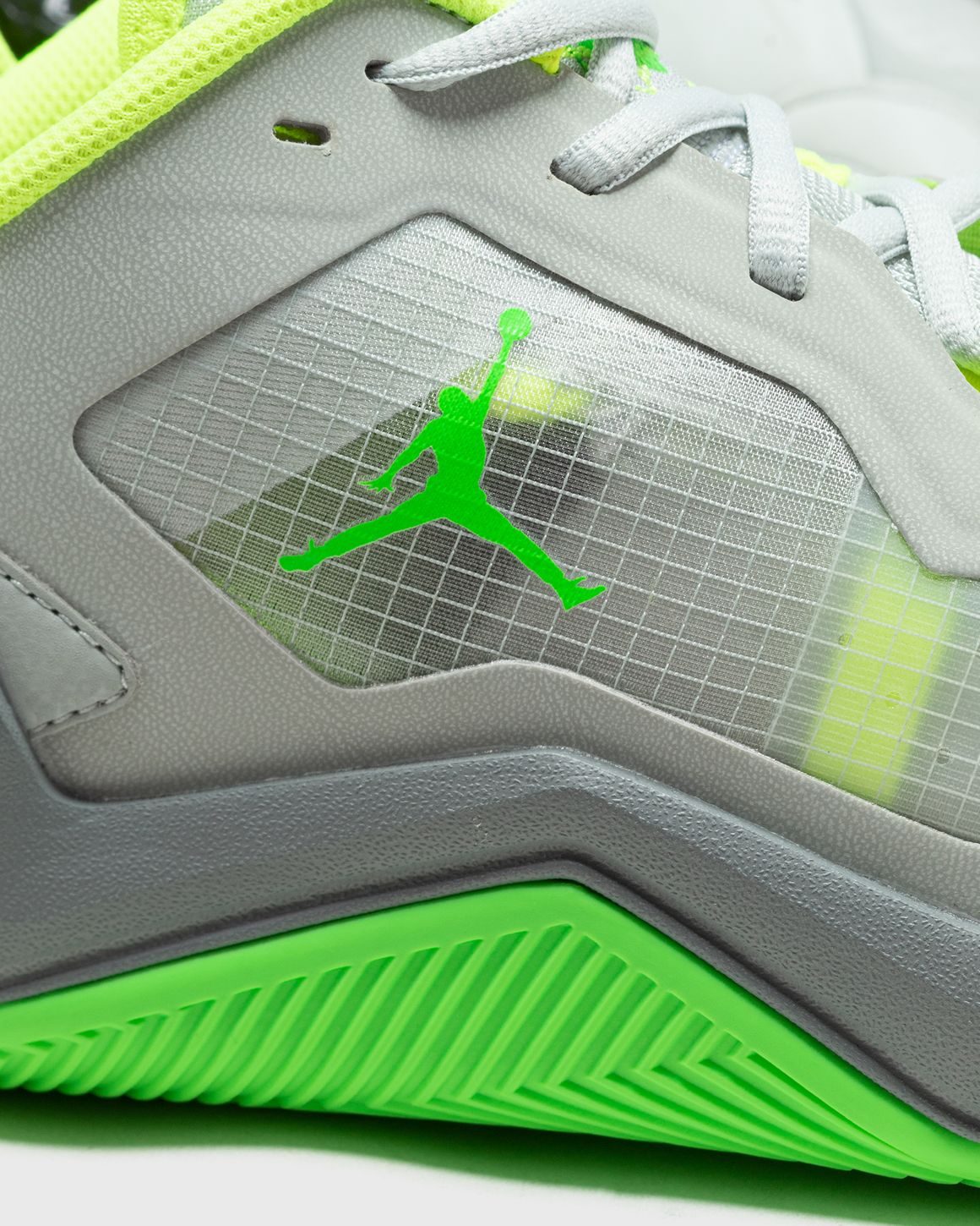 Ghost Green Jordan Grey And Neon Green Air Jordan Retro (BG)