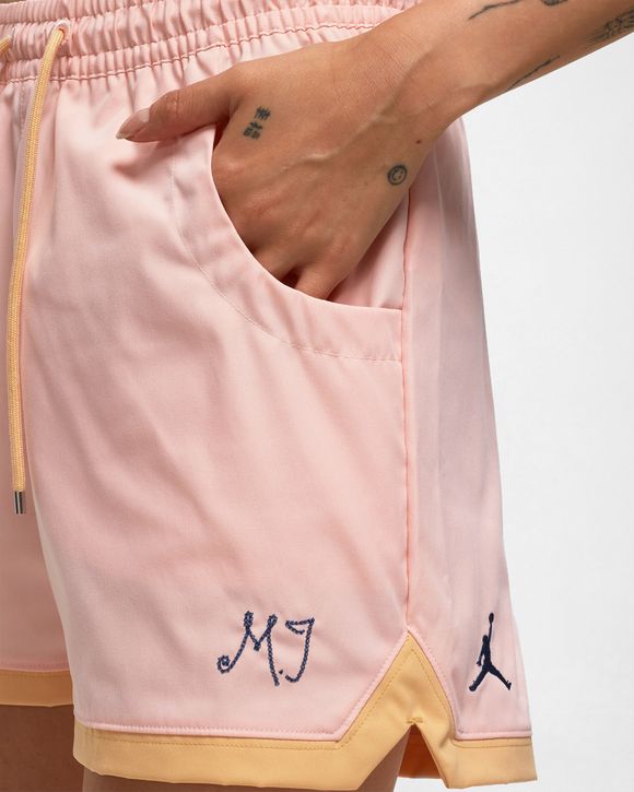 Jordan best sale pink shorts