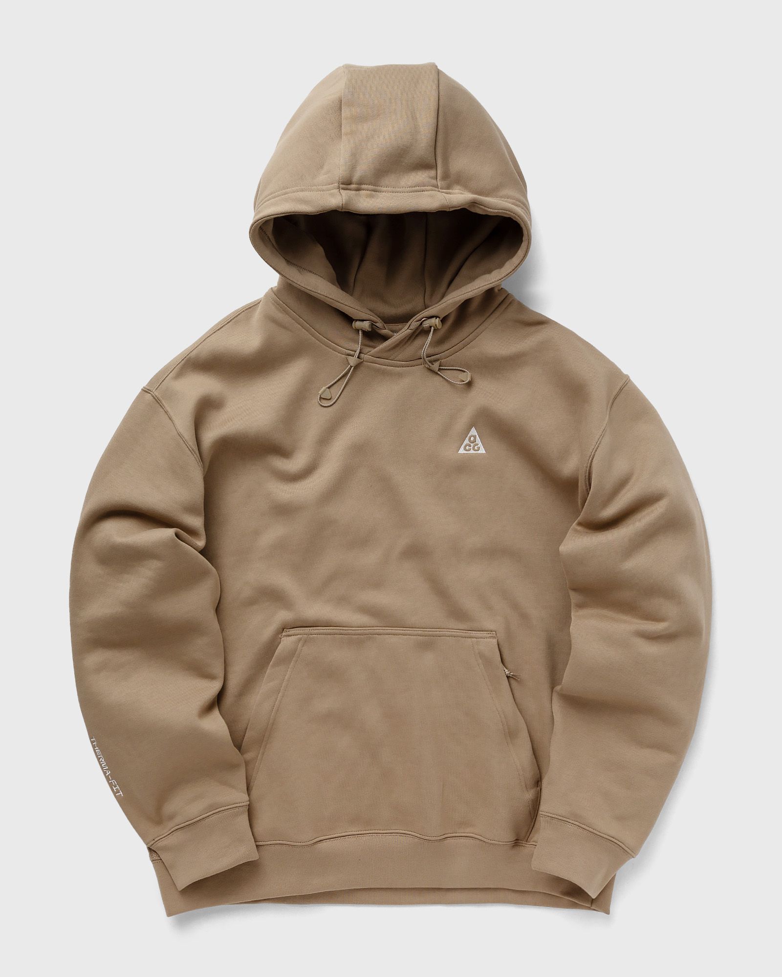Nike - acg therma-fit fleece pullover hoodie men hoodies brown in größe:xl