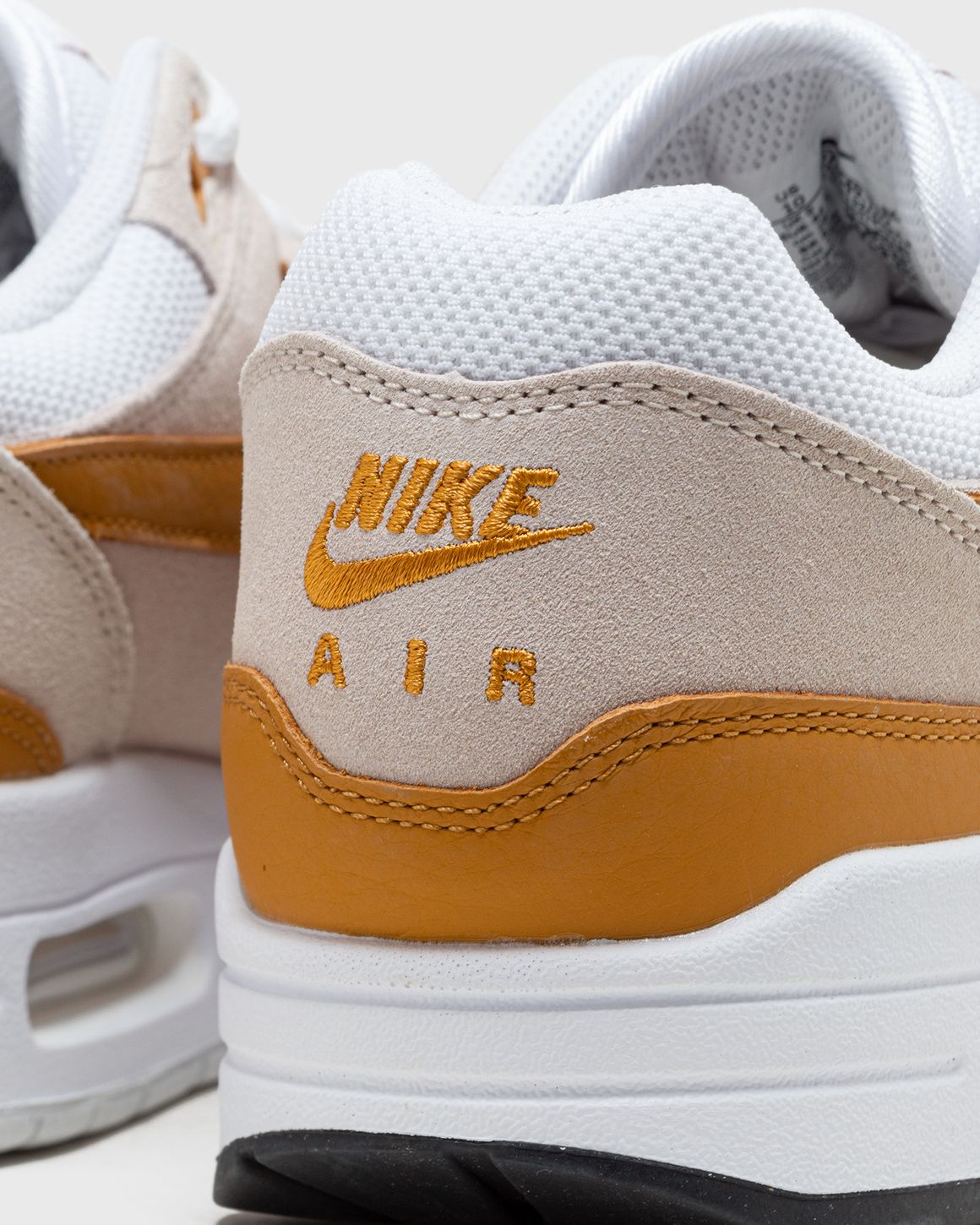 Air max 1 blanche orange online