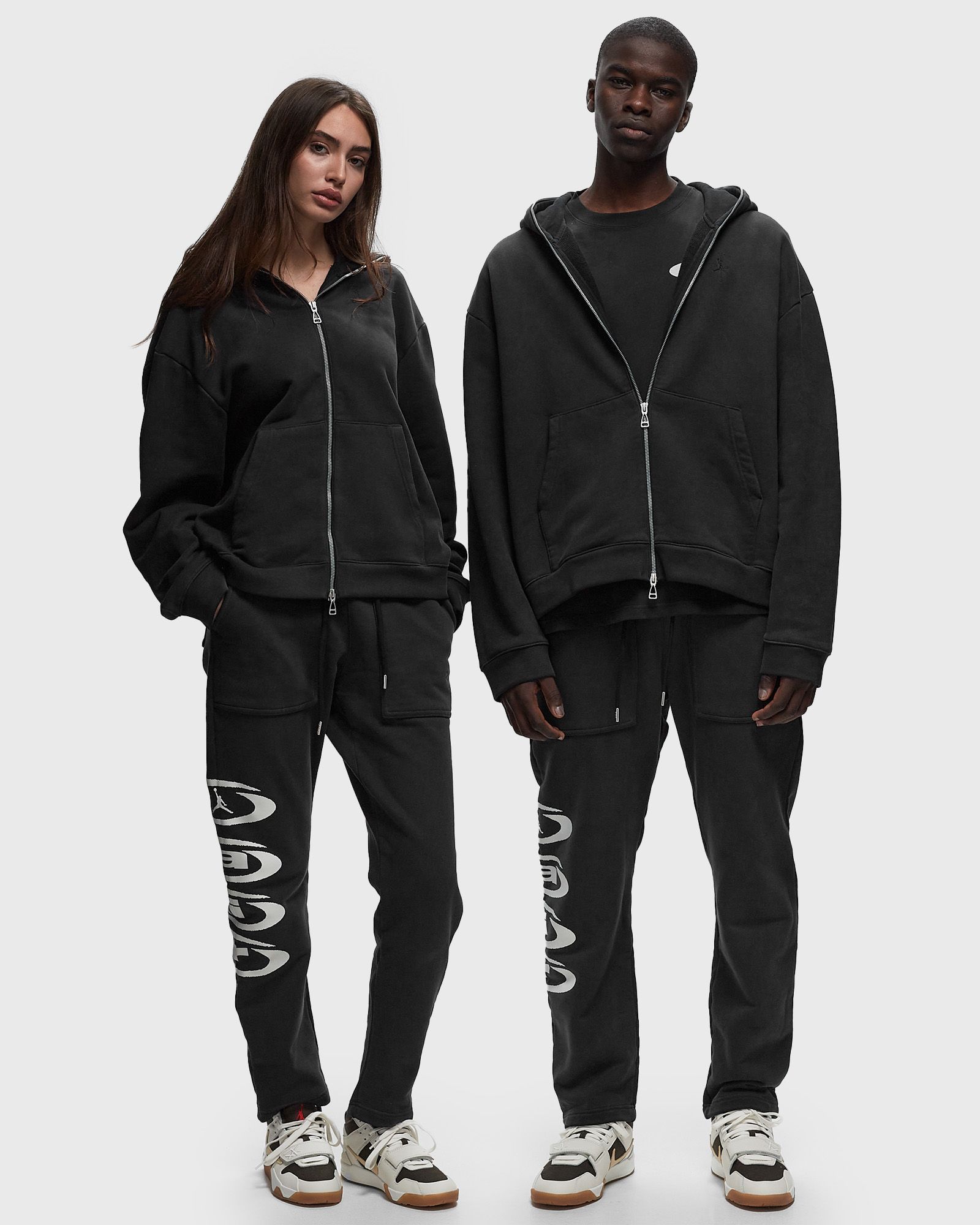 Jordan Jordan x Travis Scott Fleece Pants Black | BSTN Store