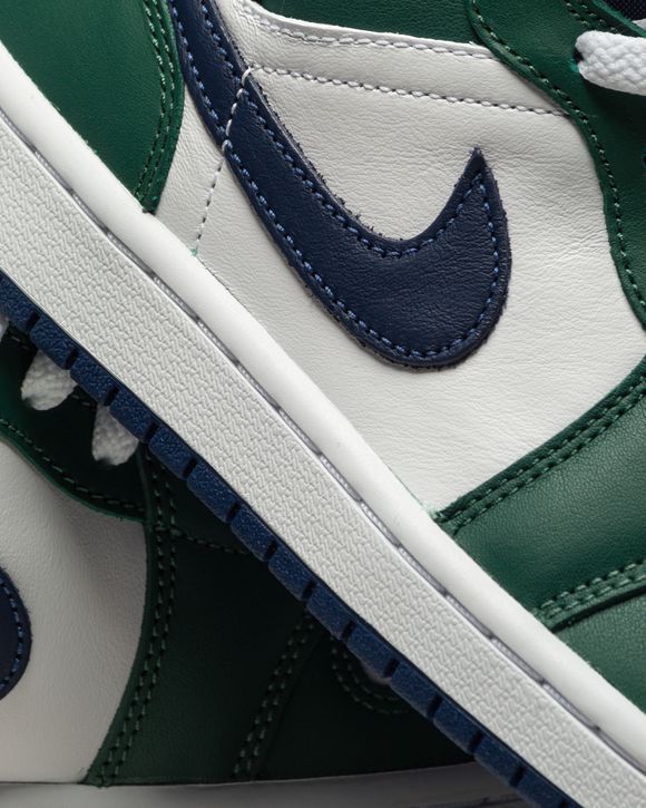 Jordan WMNS Air Jordan 1 Mid SE Green - NOBLE GREEN/MIDNIGHT NAVY-WHITE